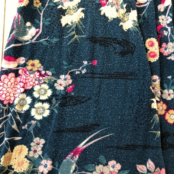 Monsoon Floral Print 1/2 Sleeve Dress Size 10 - Picture 14 of 15